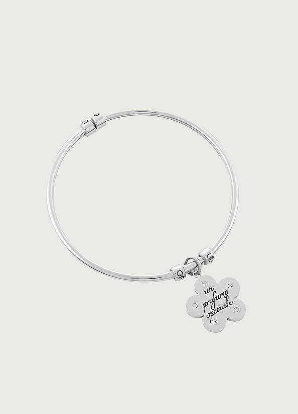 Bijoux Liu Jo Bracelet With Floral Charm Femme Argent | LRX-802396