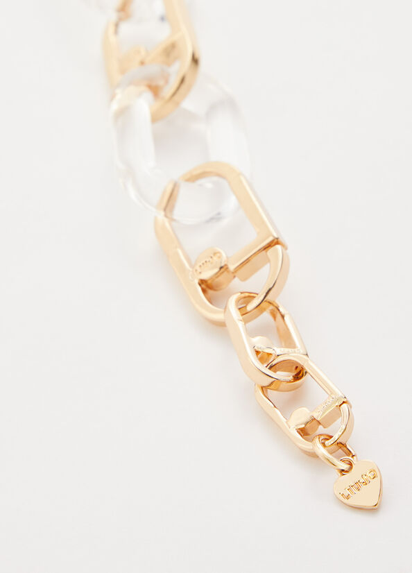 Bijoux Liu Jo Monogram Bracelet Femme Blanche | CHX-971548