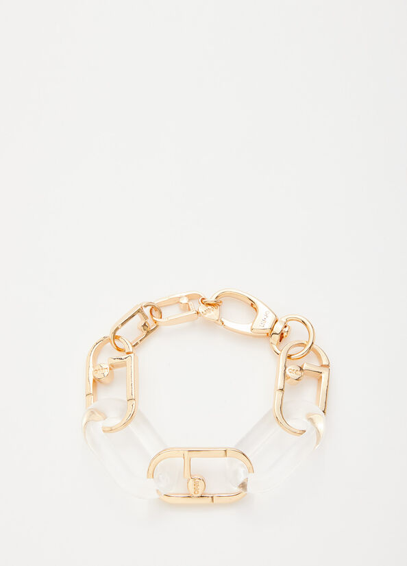 Bijoux Liu Jo Monogram Bracelet Femme Blanche | CHX-971548