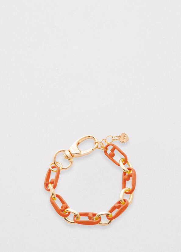 Bijoux Liu Jo Monogram Bracelet Femme Orange | MYS-689145