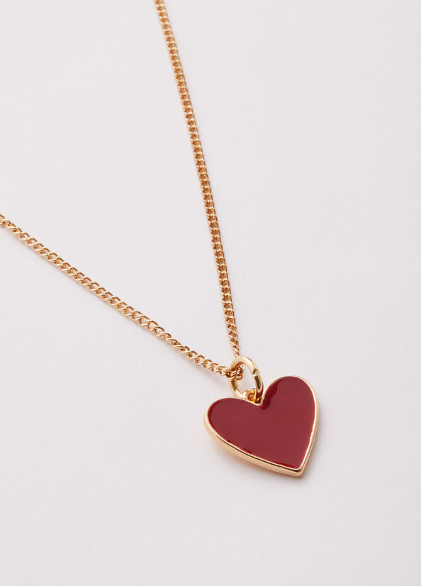 Bijoux Liu Jo Necklace With Heart Femme Rouge | KWH-679834