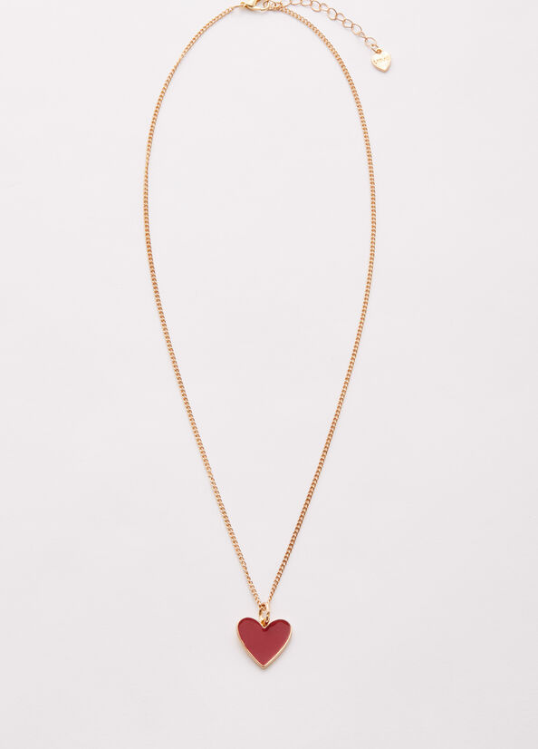 Bijoux Liu Jo Necklace With Heart Femme Rouge | KWH-679834