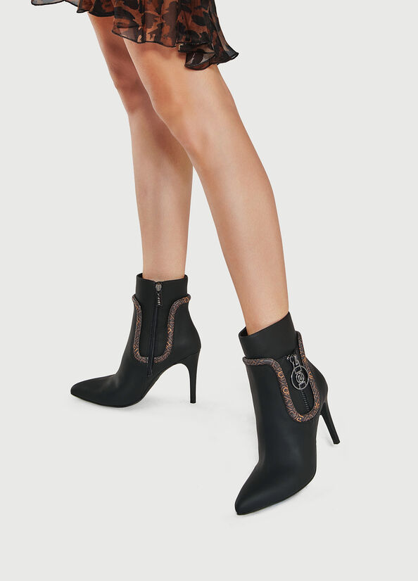 Bottines Liu Jo With Stiletto Heel Femme Noir | COL-784931