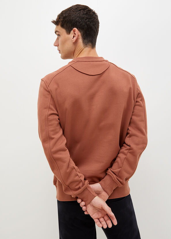 Chandails Liu Jo With Logo 1995 Homme Marron | RIZ-198472