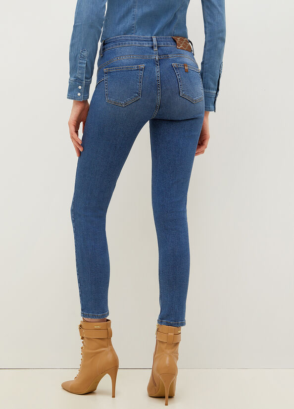 Jean Skinny Liu Jo Eco-Friendly Femme Bleu | AYD-279031