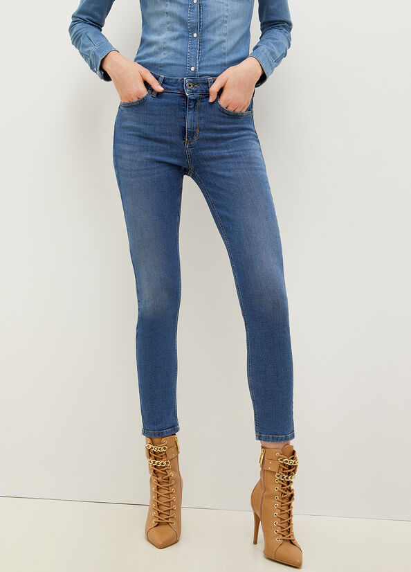 Jean Skinny Liu Jo Eco-Friendly Femme Bleu | AYD-279031