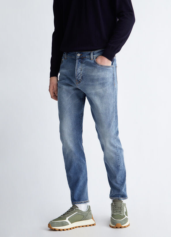 Jean Skinny Liu Jo Twisted Homme Bleu | JBQ-695083