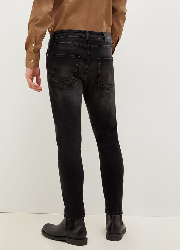 Jean Skinny Liu Jo Twisted Homme Noir | CYR-160532