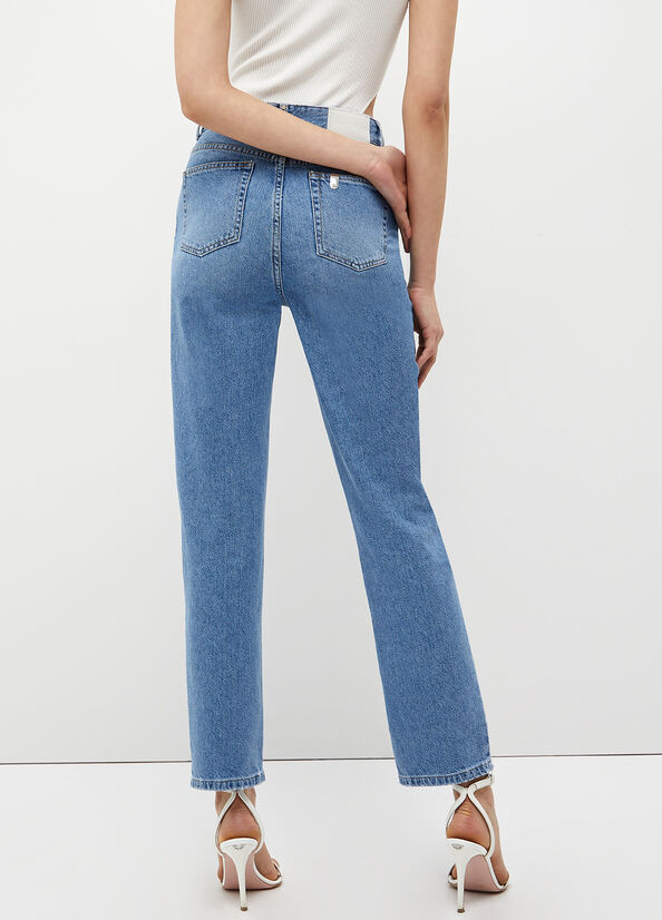 Jean Slim Liu Jo Regular Femme Bleu | EJH-107893