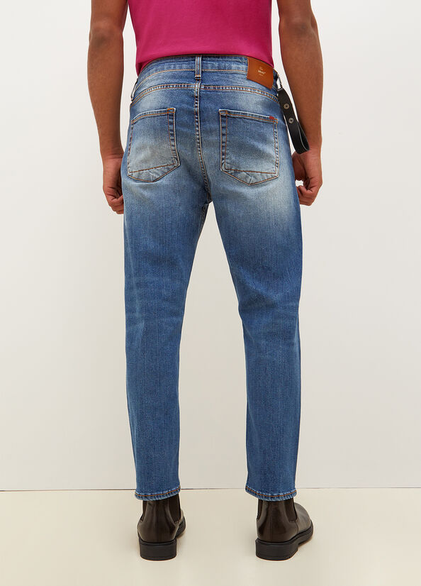 Jean Slim Liu Jo Regular Homme Bleu | MWZ-367182