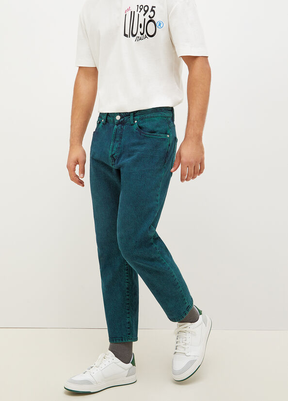 Jean Slim Liu Jo Regular Homme Vert | BML-427938