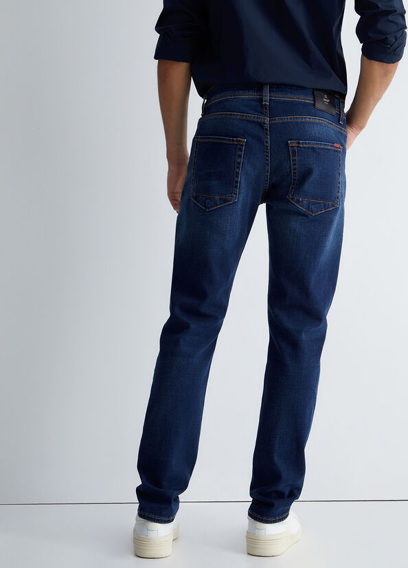 Jean Slim Liu Jo Slim Homme Bleu Foncé | WMO-840721