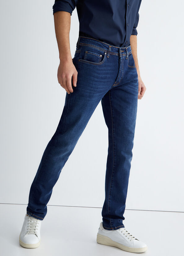 Jean Slim Liu Jo Slim Homme Bleu Foncé | WMO-840721