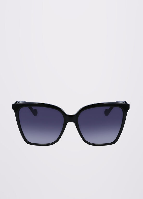 Lunettes de Soleil Liu Jo Squared Femme Noir | JWK-061498