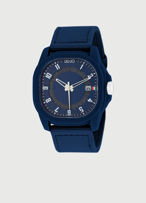 Montre Liu Jo Eco-Sustainable Homme Bleu | LZD-953276