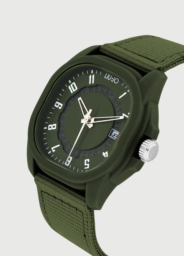 Montre Liu Jo Eco-Sustainable Homme Vert | RAE-021754