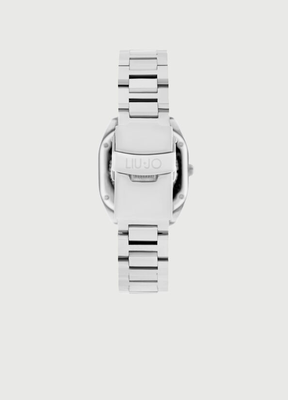 Montre Liu Jo Steel With Diamantés Femme Argent | OBW-740586