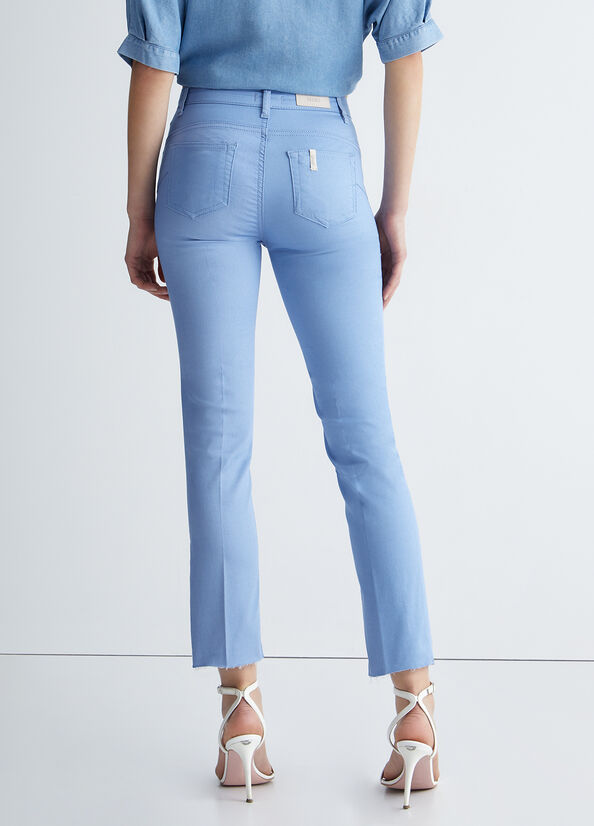 Pantalon Liu Jo Bottom Up Femme Bleu | BWC-652830