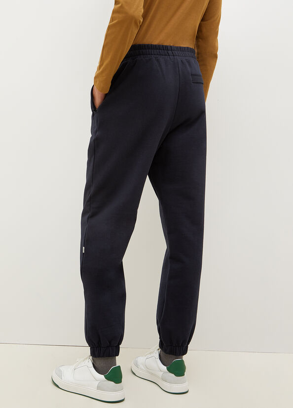 Pantalon Liu Jo Plush Joggers Homme Bleu Foncé | UYW-713902