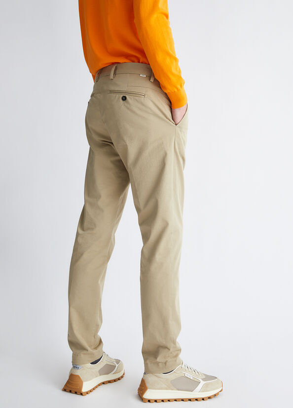 Pantalon Liu Jo Slim Fit Homme Beige | OGH-506728