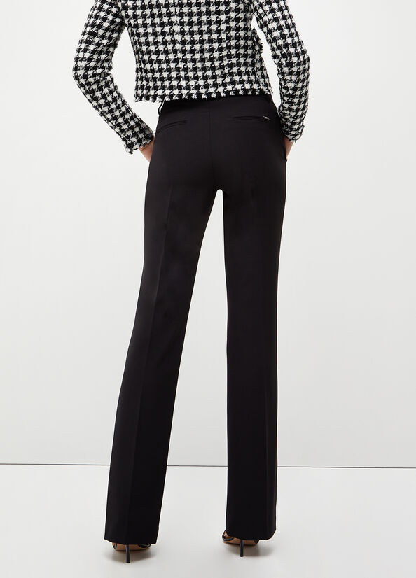 Pantalon Liu Jo Stretch Lj Femme Noir | IHG-629780