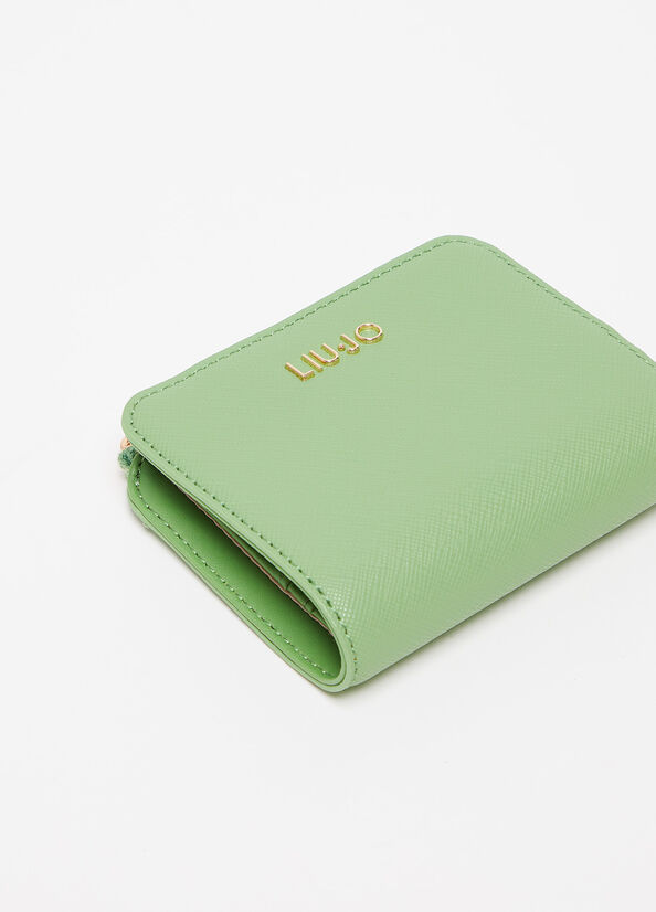 Portefeuilles Liu Jo Eco-Friendly Femme Vert | PDA-379825