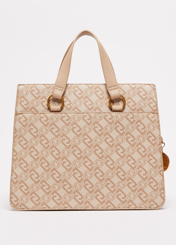 Sac À Main Liu Jo Eco-Friendly Femme Beige | GJP-920317