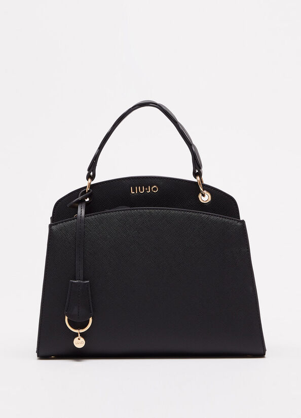 Sac À Main Liu Jo Eco-Friendly Femme Noir | WJK-061839