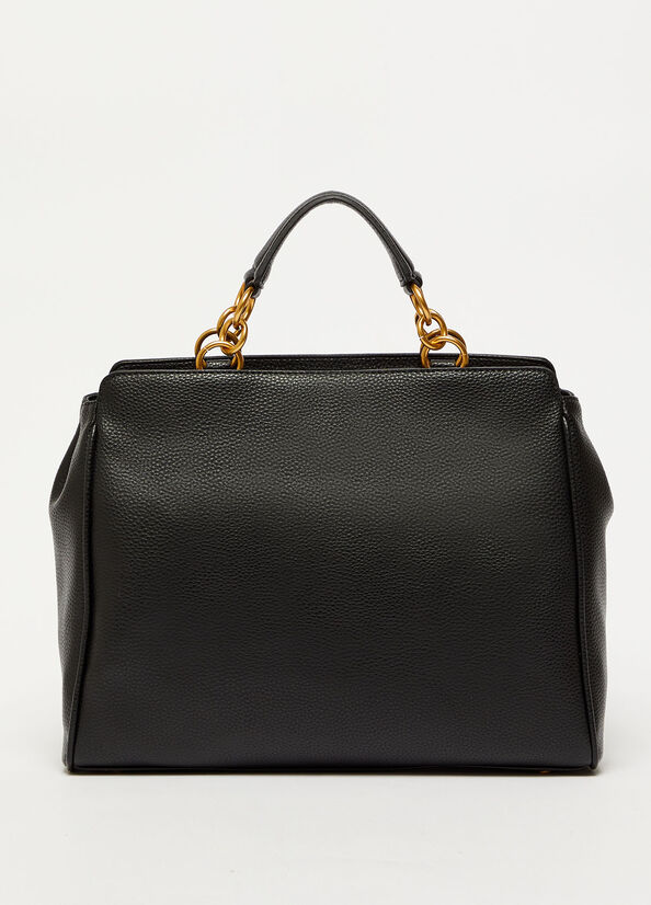 Sac À Main Liu Jo Eco-Friendly Femme Noir | XYT-739081