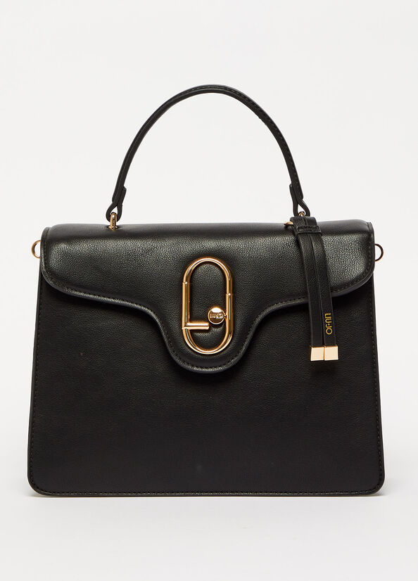 Sac À Main Liu Jo Eco-Friendly With Charm Femme Noir | MVS-271935