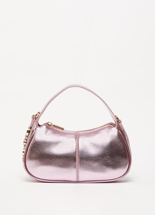 Sac À Main Liu Jo Laminate Femme Violette | GPN-398701