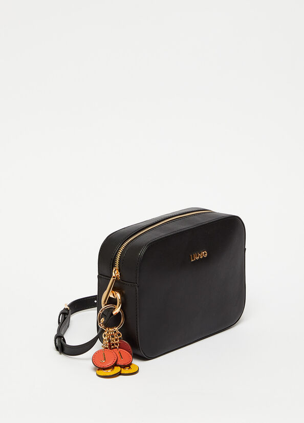 Sacs Crossbody Liu Jo Crossbody With Charm Femme Noir | HEJ-617328