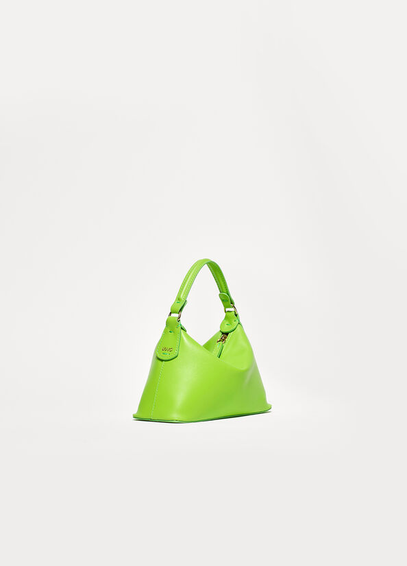 Sacs Crossbody Liu Jo Cuir Mini Hobo Femme Vert Clair | AVX-123856