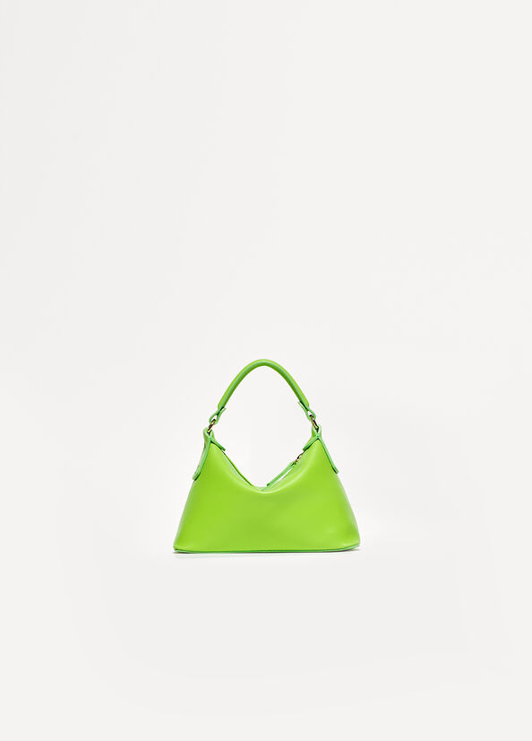 Sacs Crossbody Liu Jo Cuir Mini Hobo Femme Vert Clair | AVX-123856