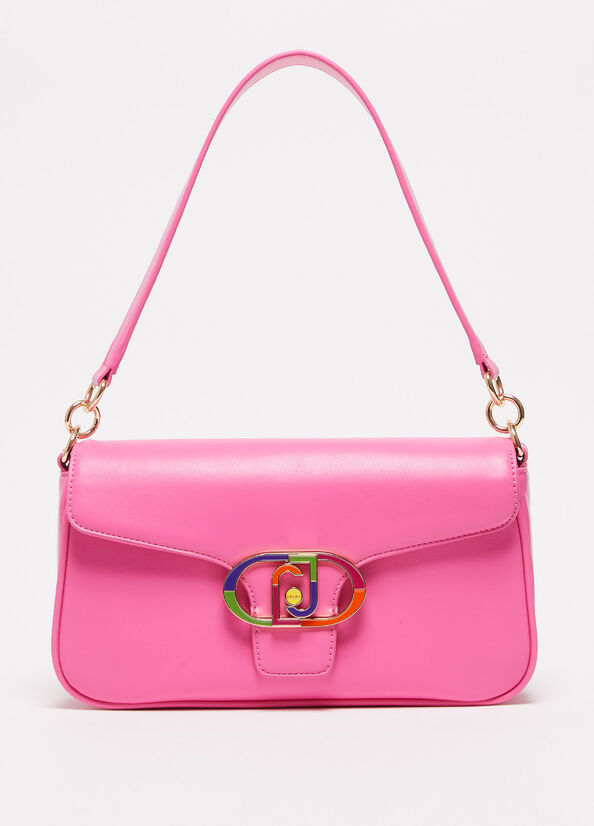 Sacs Crossbody Liu Jo Eco-Friendly Shoulder Femme Rose | LFH-328906