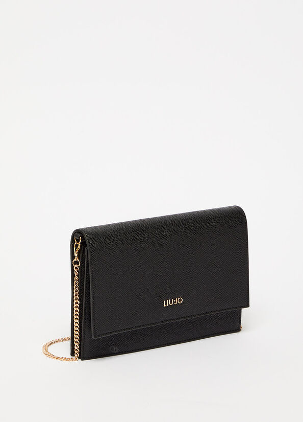 Sacs Crossbody Liu Jo Small Femme Noir | TDO-246179