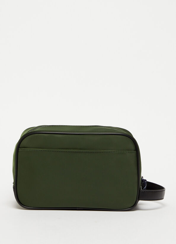 Sacs Liu Jo Vanity Case In Nylon Homme Vert | AVZ-812946