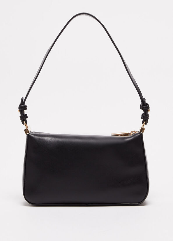 Sacs À Bandoulière Liu Jo Eco-Friendly Shoulder Femme Noir | EFU-290518