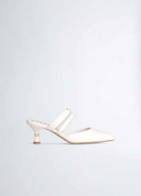 Sandales Liu Jo With Low Heel Femme Blanche | DIO-972856