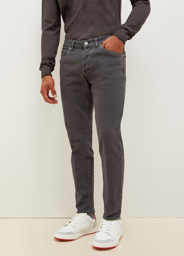 Jean Slim Liu Jo Tapered Homme Grise Foncé | KDA-984362