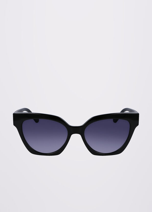 Lunettes de Soleil Liu Jo With 3d Pattern Femme Noir | RQZ-271869