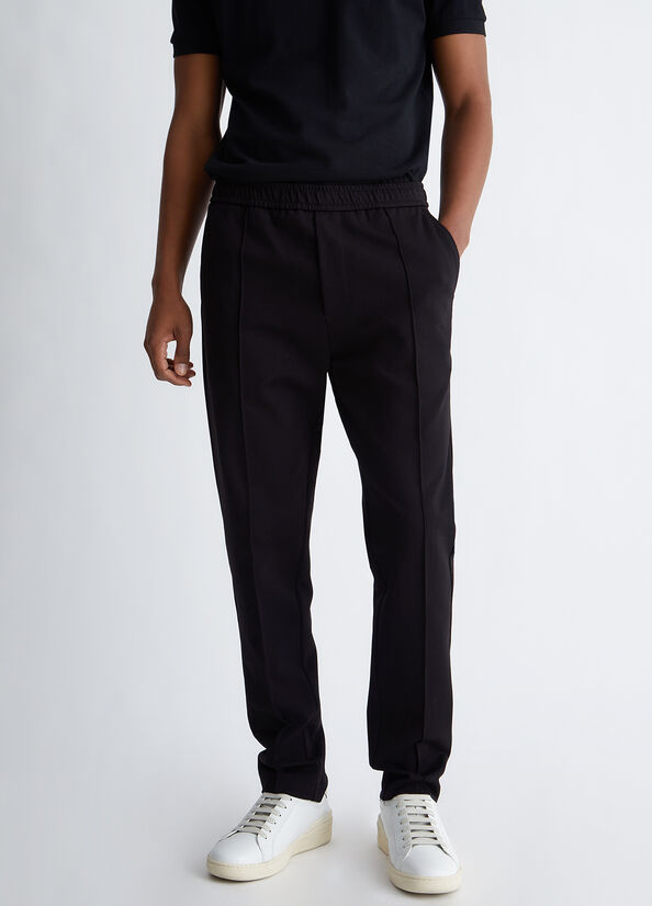 Pantalon Liu Jo Joggers Homme Noir | XVQ-409513