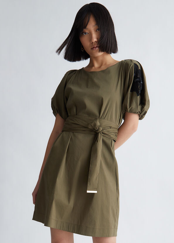 Peignoir Liu Jo Coming Soon Femme Vert Olive | CJV-928163