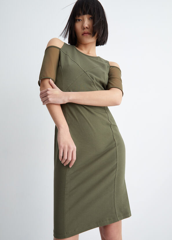 Peignoir Liu Jo Eco-Friendly Décontractées Femme Vert Olive | ZJV-024758