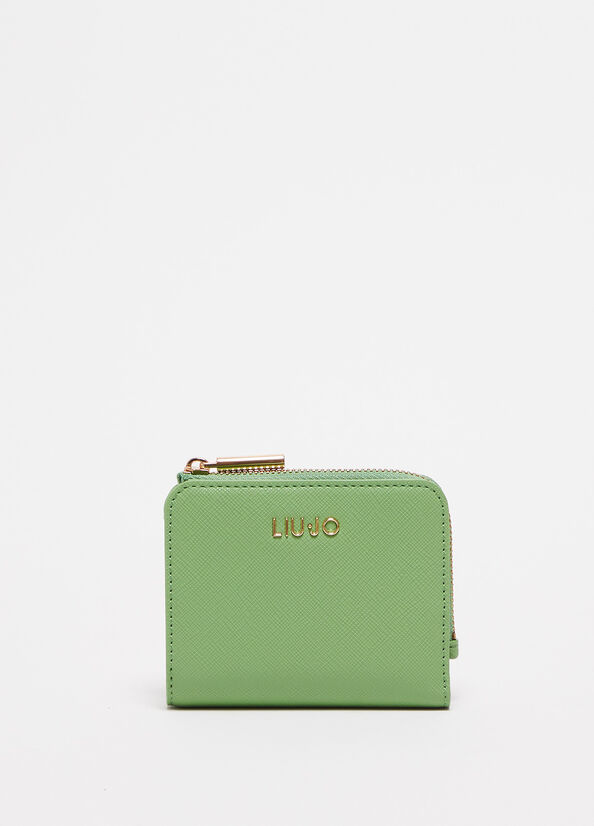 Portefeuilles Liu Jo Eco-Friendly Femme Vert | PDA-379825